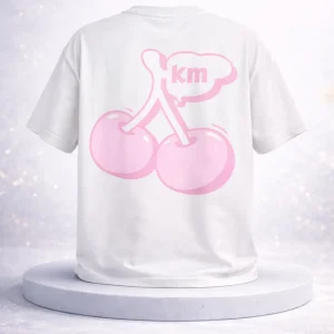 Sweet cherry shirt white