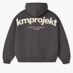 Beast Zip-up Hoodie Carbon