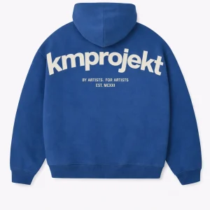 Beast Zip-up Hoodie Petrol Blue