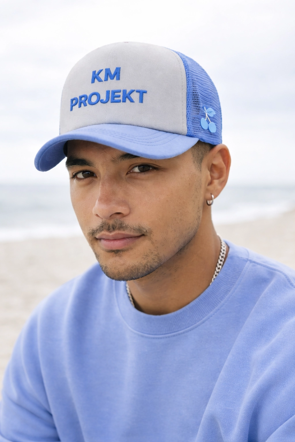 Cherry blue Trucker Cap - Imagen 2